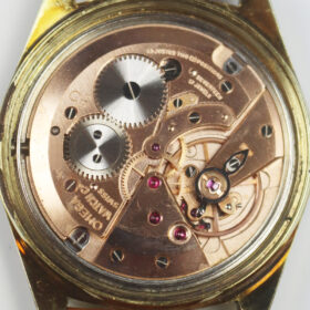 OMEGA Geneve 手巻き時計 スチールバック OMEGA G.F./SS スクリューバック「GENEVE」カレンダー紳士用手巻き
